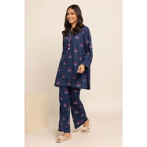 Khaadi - Blue Kurta - Size 8/XS - Pakistani Designer Kameez